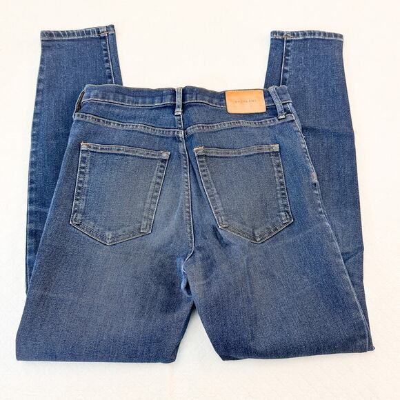 Everlane High Waist Dark Wash Denim Jeans Skinny SZ28 - Picture 3 of 7